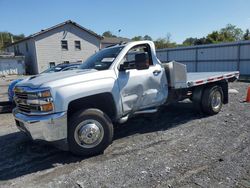 Salvage trucks for sale at York Haven, PA auction: 2017 Chevrolet Silverado K3500