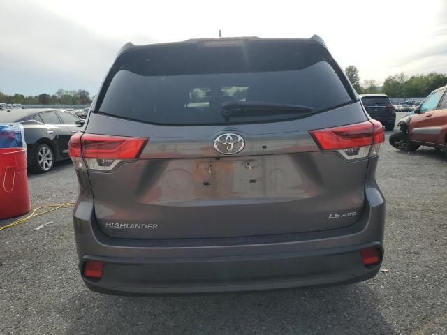 2019 Toyota Highlander LE