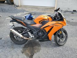 Honda salvage cars for sale: 2016 Honda CBR300 R