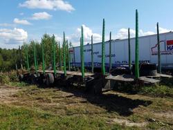 Salvage trucks for sale at Montreal Est, QC auction: 2020 Manac Inc Trailer