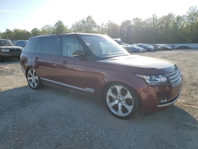 2017 Land Rover Range Rover Supercharged