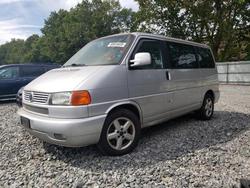Salvage trucks for sale at North Billerica, MA auction: 2003 Volkswagen Eurovan