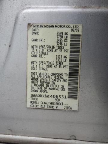 2010 Nissan Frontier Crew cab se