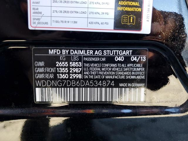 2013 Mercedes-Benz S 550