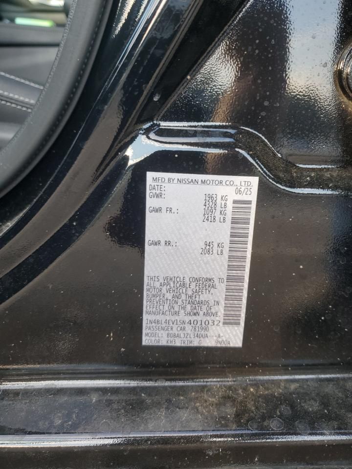 2025 Nissan Altima sl