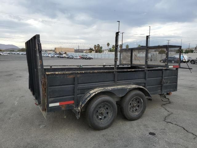 2011 Texas Bragg DG61LS Utility Trailer