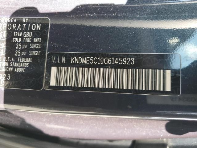 2016 KIA Sedona SXL