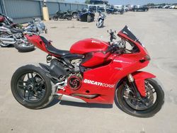 Ducati salvage cars for sale: 2012 Ducati Superbike 1199 Panigale