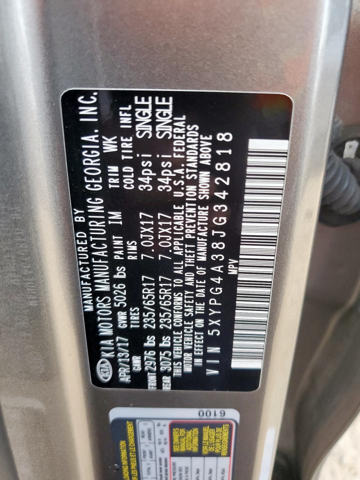 2018 KIA Sorento lx