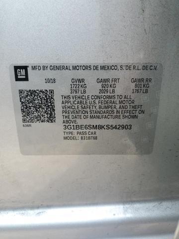 2019 Chevrolet Cruze lt