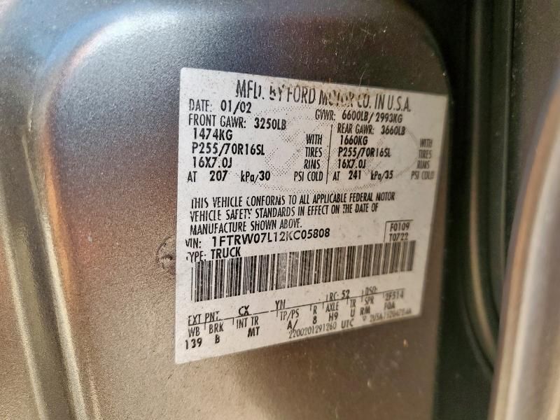 2002 Ford F150 Supercrew