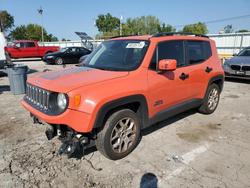 Jeep salvage cars for sale: 2018 Jeep Renegade Latitude