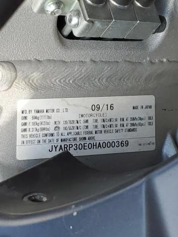 2017 Yamaha FJR1300 AE