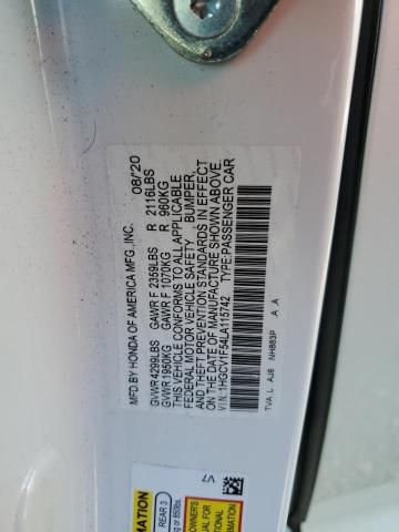 2020 Honda Accord EXL