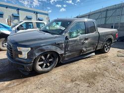 Salvage trucks for sale at Albuquerque, NM auction: 2016 Ford F150 Super Cab