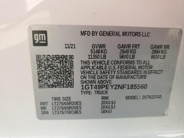 2022 GMC Sierra K2500 AT4