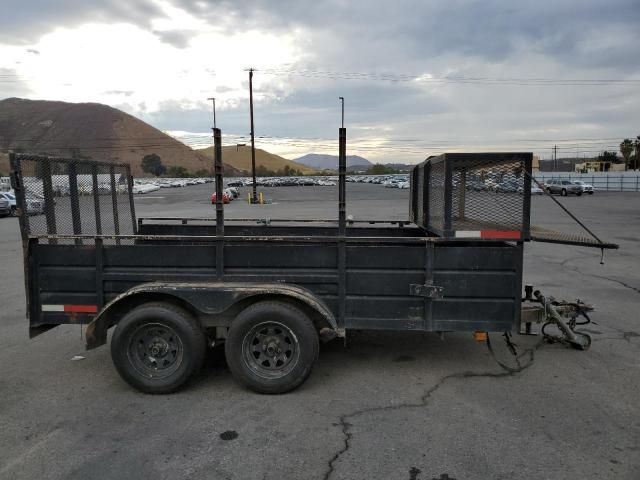 2011 Texas Bragg DG61LS Utility Trailer