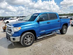 Salvage trucks for sale at Houston, TX auction: 2016 Toyota Tundra Crewmax SR5