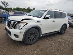 Nissan Armada salvage cars for sale: 2017 Nissan Armada Platinum