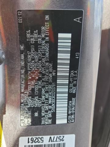 2012 Toyota Sienna