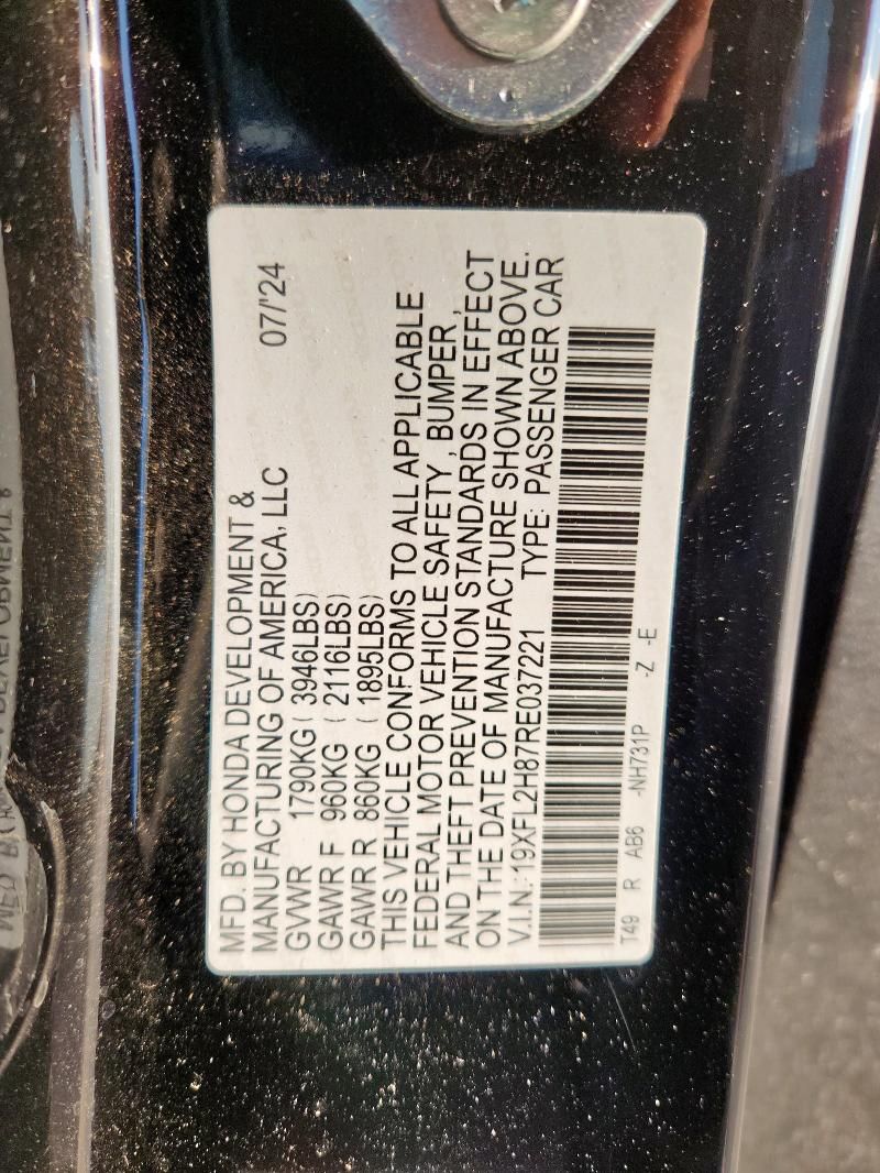 2024 Honda Civic Sport