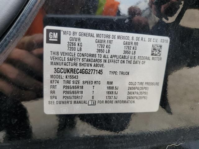 2016 Chevrolet Silverado K1500 LT