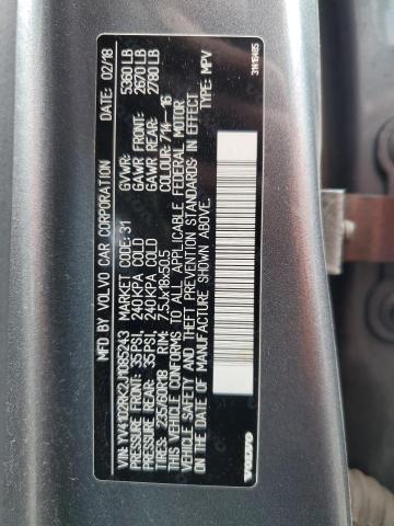 2018 Volvo Xc60 T5 Momentum