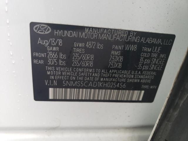2019 Hyundai Santa FE Limited