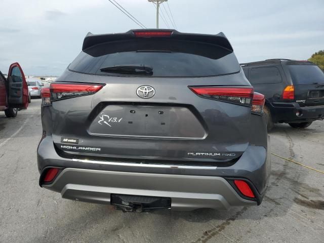 2022 Toyota Highlander Platinum