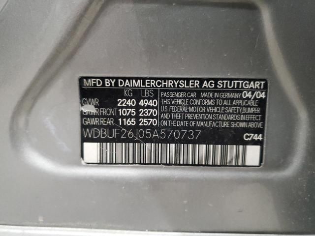 2005 Mercedes-Benz E 320 CDI