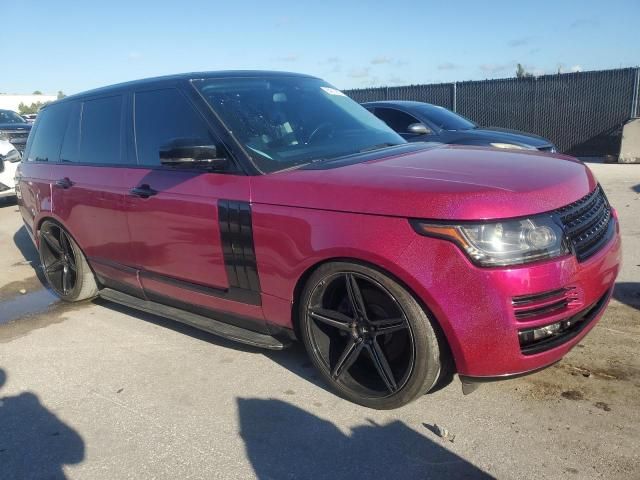 2015 Land Rover Range Rover HSE