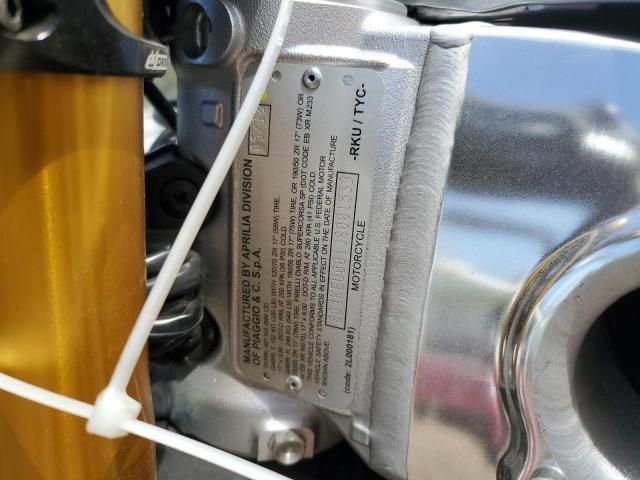 2018 Aprilia Motorcycle