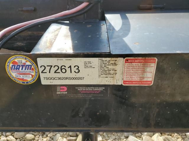 2024 Appalachian Trailers Car Hauler 8X36TA