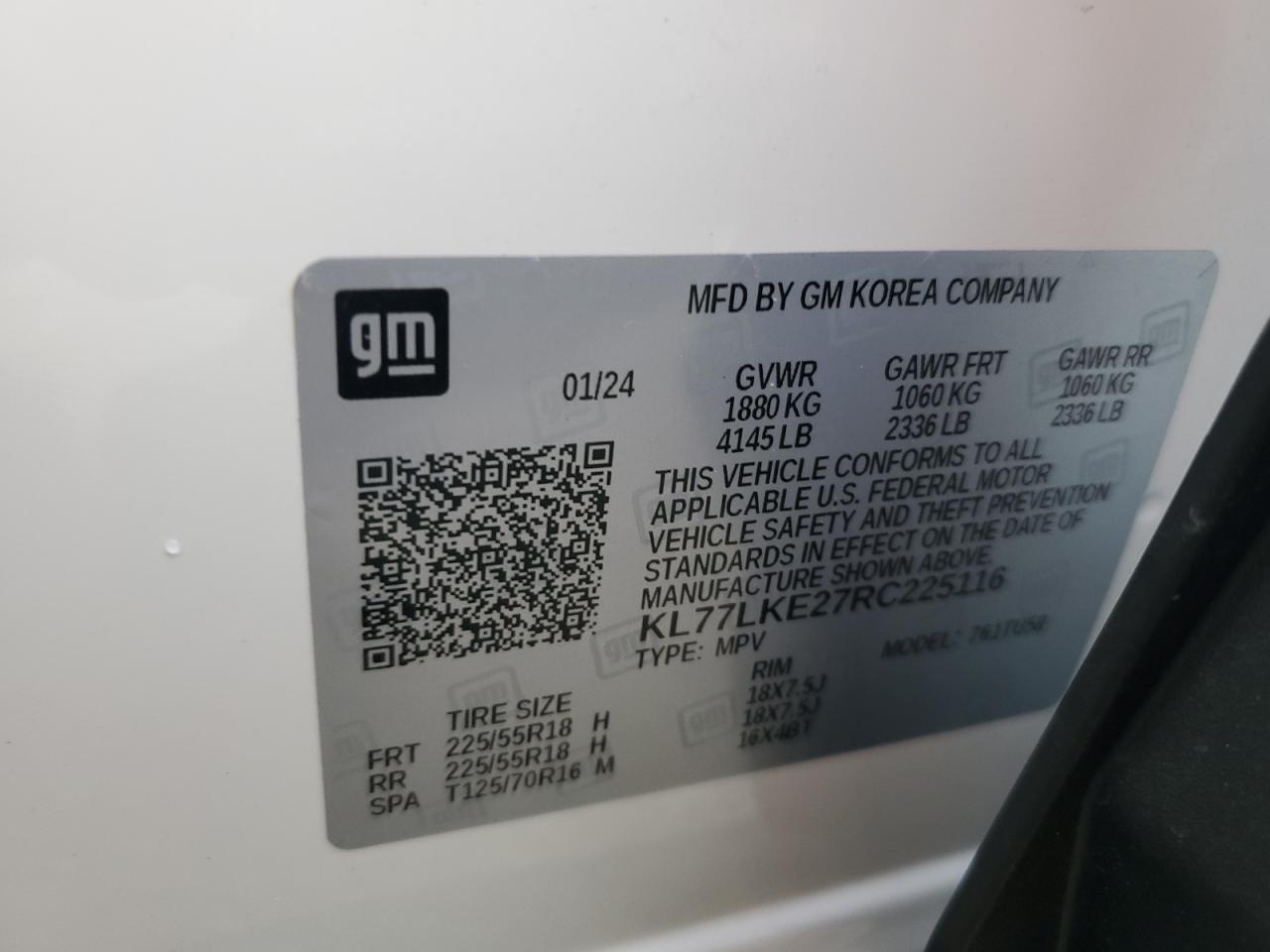 2024 Chevrolet Trax Active