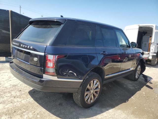 2016 Land Rover Range Rover HSE