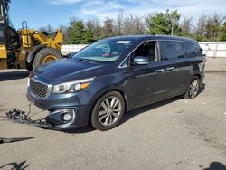 KIA Sedona salvage cars for sale: 2016 KIA Sedona SXL