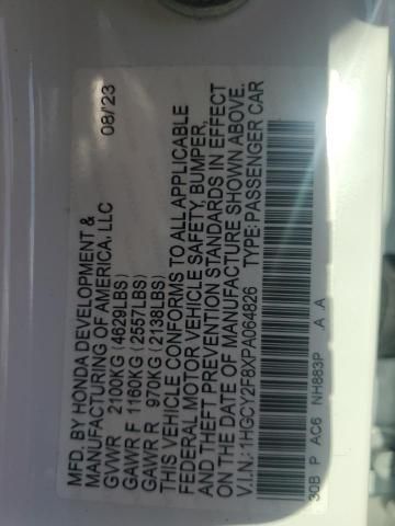 2023 Honda Accord Touring Hybrid