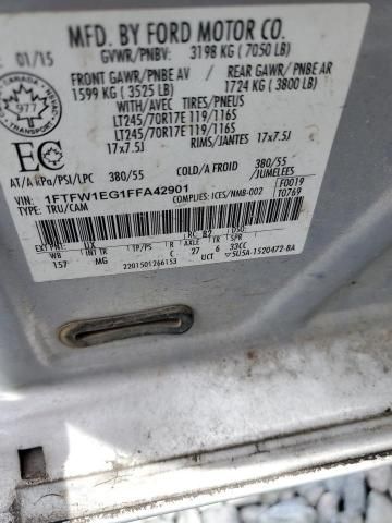 2015 Ford F150 Supercrew
