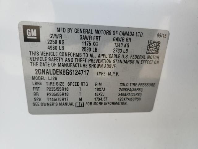 2016 Chevrolet Equinox LTZ