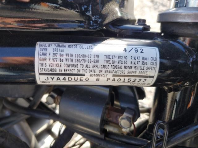 1993 Yamaha XJ600 S