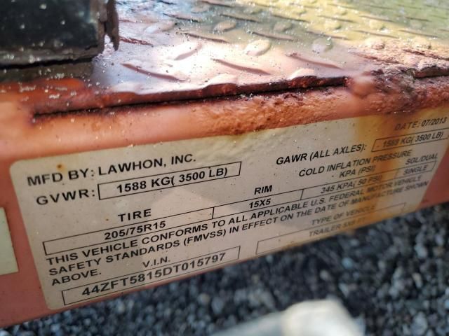 2013 Lawrimore 2013 c & s Trailer World Utility Trailer