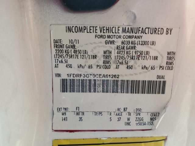 2012 Ford F350 Super Duty