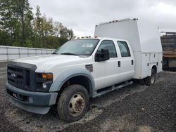 Salvage trucks for sale at Fredericksburg, VA auction: 2009 Ford F550 Super Duty