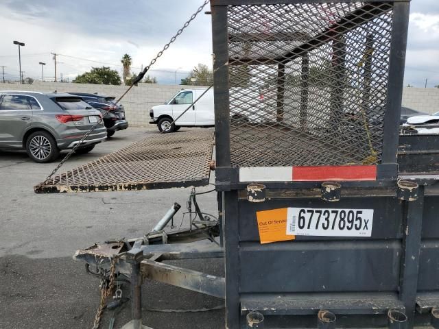 2011 Texas Bragg DG61LS Utility Trailer