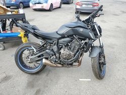 Yamaha salvage cars for sale: 2020 Yamaha MT07 C