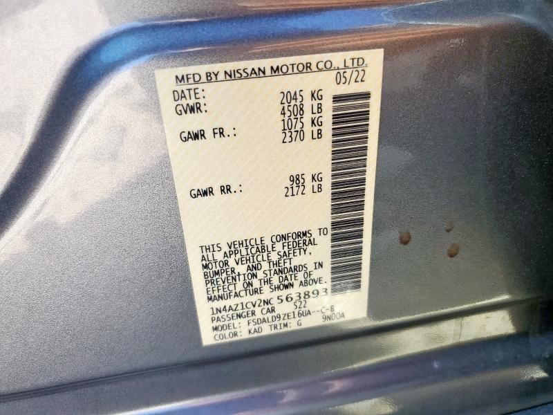 2022 Nissan Leaf SV
