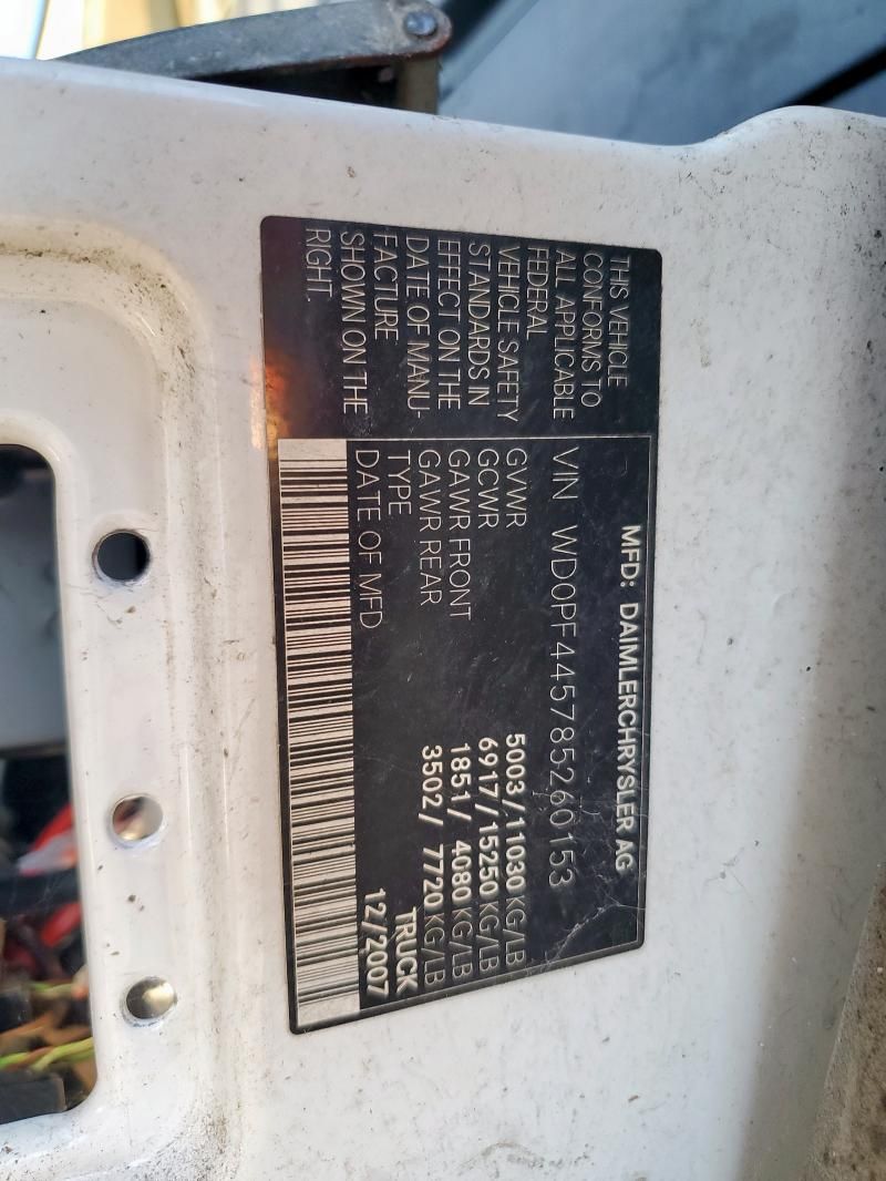 2008 Dodge Sprinter 3500