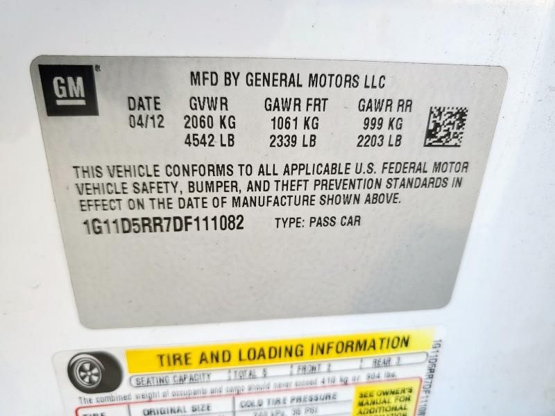 2013 Chevrolet Malibu 1LT