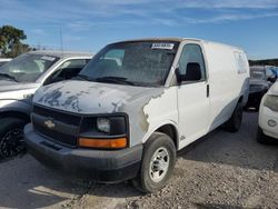 Salvage trucks for sale at Wichita, KS auction: 2010 Chevrolet Express G2500