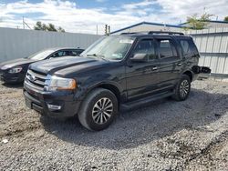 Ford Expedition salvage cars for sale: 2017 Ford Expedition XLT